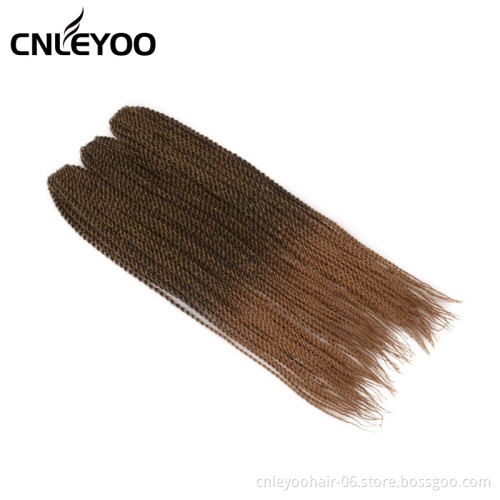 Factory 18"  (30 Roots/Bundle) Senegalese Twist Crochet Hair